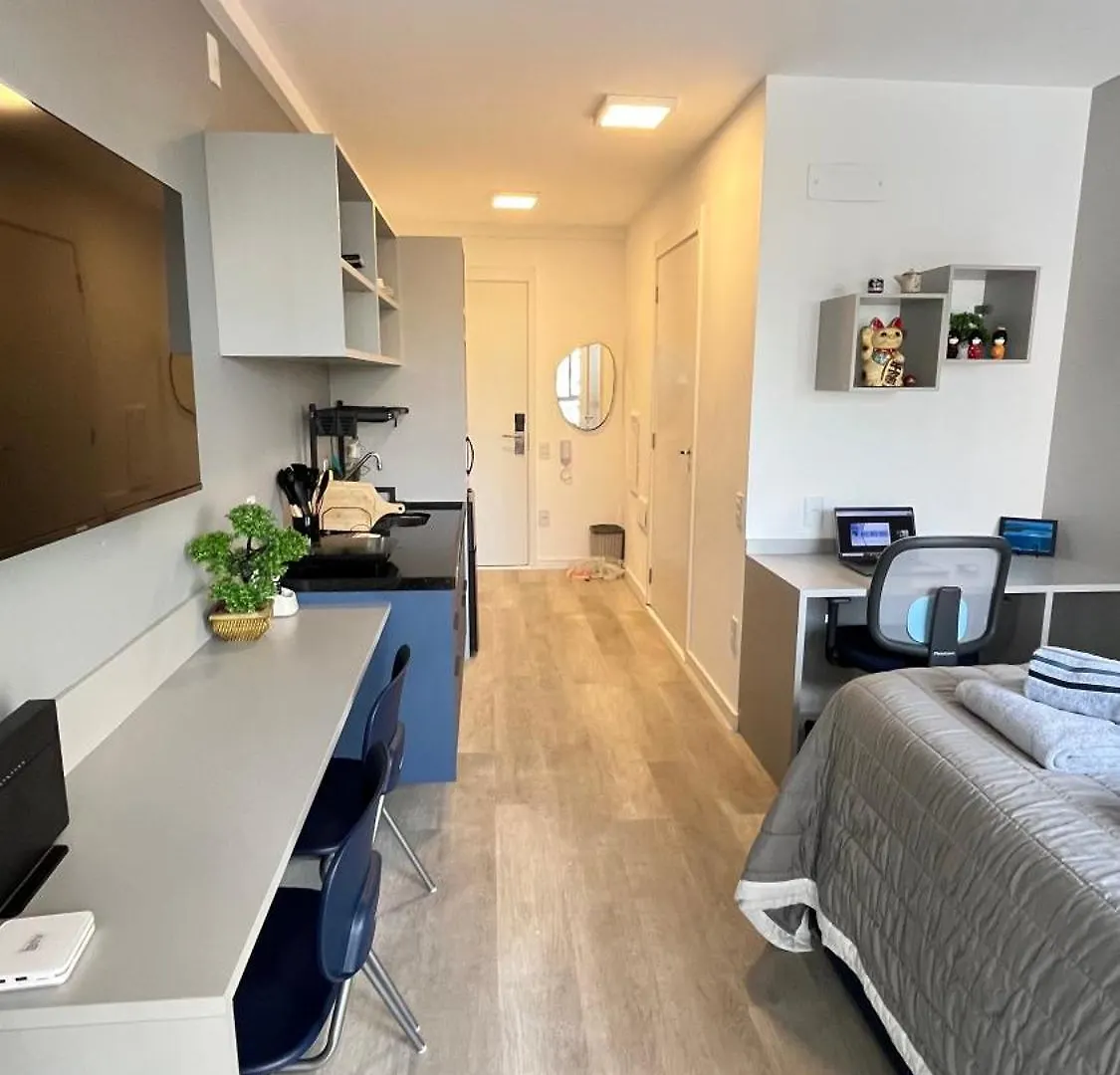 Flat Vila Madalena - 2 Min Do Metro Sao Paulo Apartment